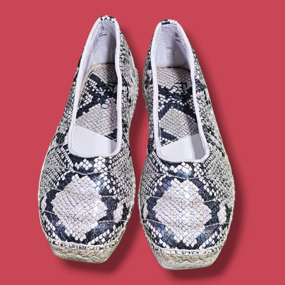 FRANCO SARTO | KIYA SNAKESKIN FAUX LEATHER PUFF ESPADRILLES - Picture 1 of 15